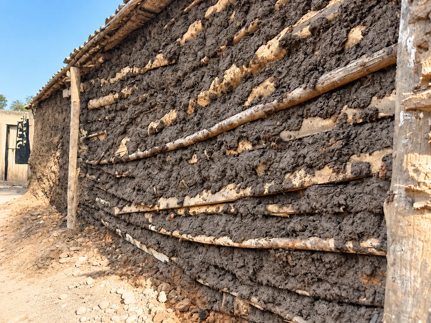 Local building materials and craftsmanship