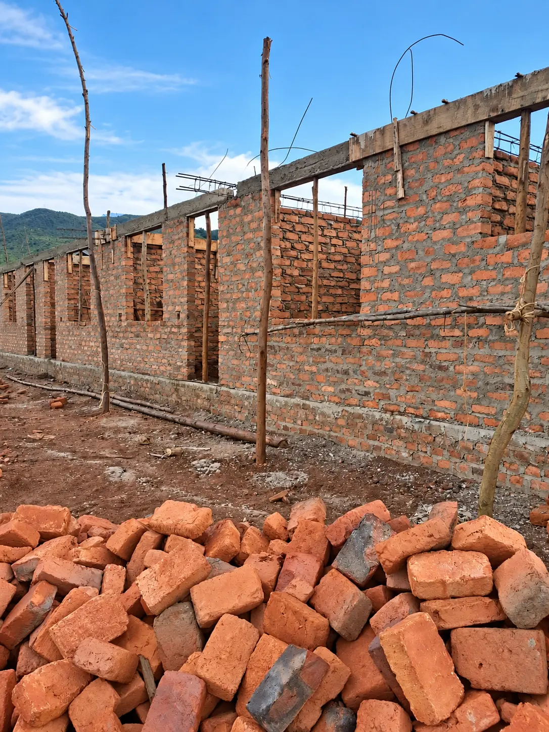 Brickwork for a new beginning