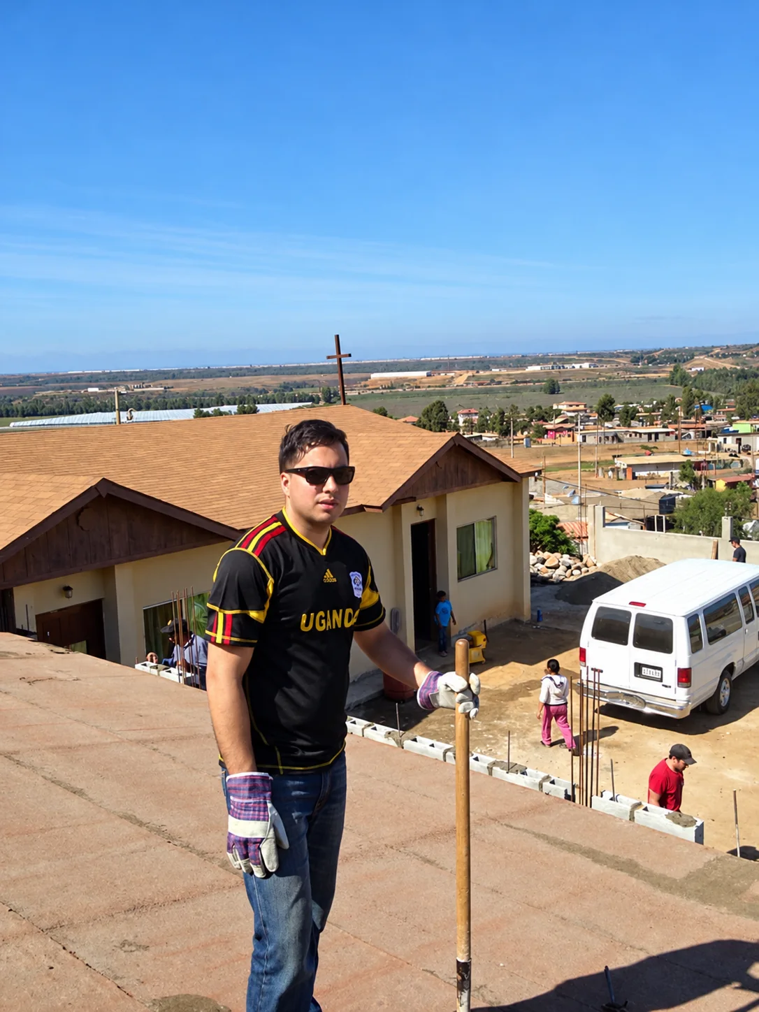 A visit to a local building project